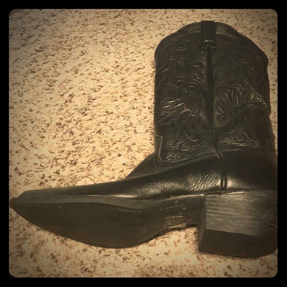 Black Womens Ariat Cowboy Boot